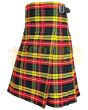 Buchanan Modern Tartan Kilt, Yellow color for Male