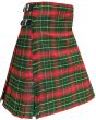 Burnett Modern Tartan Kilt, Red color for Male