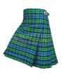 Campbell Ancient Tartan Kilt, Green color for Male