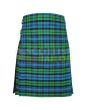 Campbell Ancient Tartan Kilt, Green color for Male