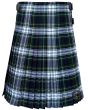 Campbell of Argyll Dress Tartan Kilt Back Pleated View – Traditional Highland Pleated Kilt