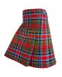 Carolina States Tartan Kilt, Red color for Male