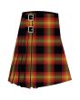 Cerbin Premium Tartan Kilt, Black color for Male