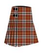 Chancerelle Premium Tartan Kilt, Red color for Male