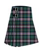 Cherry Valley New York Premium Tartan Kilt, Green color for Male