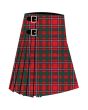 Chisholm Old Premium Tartan Kilt, Red color for Male