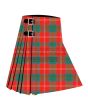 Chisholm Red Ancient Premium Tartan Kilt, Red color for Male