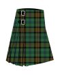 Choinka Family Premium Tartan Kilt, Green color for Male