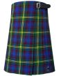 Christian Dewar Tartan Kilt Buckle and Pleated Side Angle – Custom Scottish Tartan Kilt