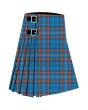 Cian of Ely Hunting Premium Tartan Kilt, Blue color for Male