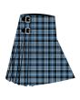 Clark Ancient Tartan Premium Kilt, Blue color for Male