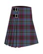 Clan Climb The Premium Tartan Kilt, Gray color for Male