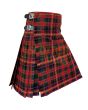 Cochrane Modern Premium Tartan Kilt, Green color for Male