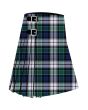 Clan Colquhoun Dress Premium Tartan Kilt, Green color for Male