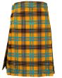 front view of Connacht tartan kilt