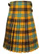 pleated Irish tartan kilt design