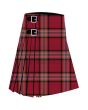 Clan Conroy Premium Tartan Kilt, Red color for Male