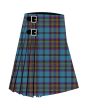 Clan Continue Premium Tartan Kilt, Blue color for Male