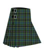 Cornish Hunting Premium Tartan Kilt, Green color for Male