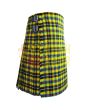 Cornish National Tartan Kilt, Yellow color for Male