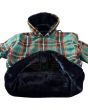 men's tartan hoodie with hood