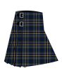 County Craven Modern Premium Tartan Kilt, Blue color for Male