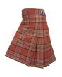County Down Tartan Kilt, Orange color for Male