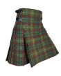 County Mayo Premium Tartan Kilt, Green color for Male