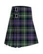 Clan Coutts Premium Tartan Kilt, Green color for Male