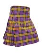 Culloden Ancient Tartan kilt, Purple color for Male