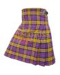 Culloden Ancient Tartan kilt, Purple color for Male