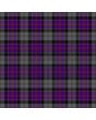 Clan Culloden Grey Premium Tartan Kilt, Purple color for Male