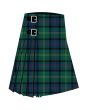 Clan Cultoquhey Hotel Premium Tartan Kilt, Green color for Male