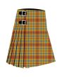 Clan CWIN Premium Tartan Kilt, Yellow color for Male