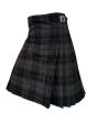 Dark Grey Highlander Tartan Kilt For Sale