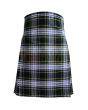 Modern Dress Gordon Tartan Kilt For Men, White color for Male