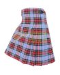 Dress Stewart Tartan Kilt, White color for Male