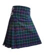 Modern Duncan Tartan Kilt, Green color for Male