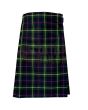 Farquharson Modern Premium Tartan Kilt, Green color for Male