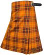 Finnegan Ancient Tartan Kilt Left Side View – Premium 16oz Acrylic Wool Clan Kilt