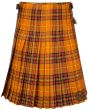 Finnegan Ancient Tartan Kilt Back Pleated View – Traditional Highland Pleated Tartan Kilt