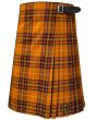 Finnegan Ancient Tartan Kilt Side Pleated Angle – Custom Scottish Clan Tartan Kilt