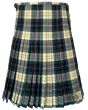 Fitzpatrick Tartan Kilt Back Pleated View – Traditional Pleated Scottish Kilt