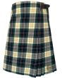 Fitzpatrick Tartan Kilt Side Pleated Angle – Traditional Scottish Tartan Kilt