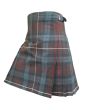 Fraser Weathered Tartan Kilt, Brown color for Male