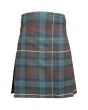Fraser Weathered Tartan Kilt, Brown color for Male