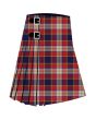 Clan Galvez Brown Premium Tartan Kilt