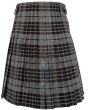 Gray Watch Tartan Kilt With Two Slash Pockets, Gray color for Male