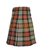 Gunn Weathered Tartan Kilt For Men, Brown color for Male