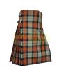 Gunn Weathered Tartan Kilt For Men, Brown color for Male